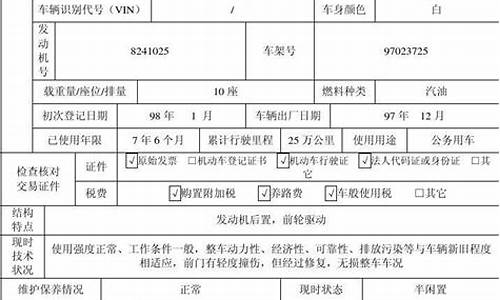 二手车核查报告,二手车核查报告怎么查